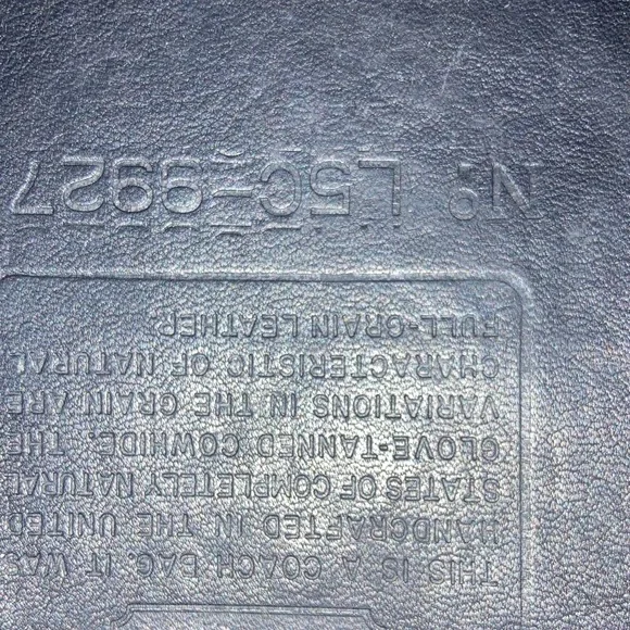 Coach Black Leather Crossbody Bag - Picture 3 of 8